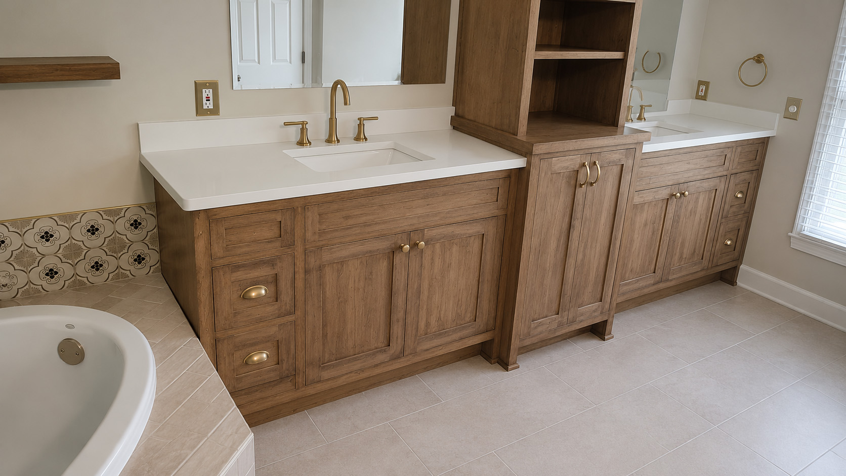 Bathroom transformation — after