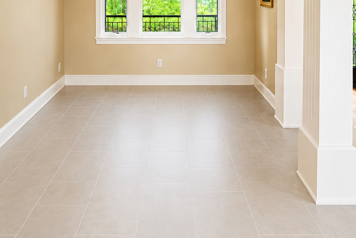 Flooring transformation — before